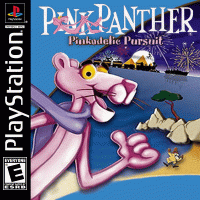 Pink Panther Pinkadelic Pursuit Playstation US box art